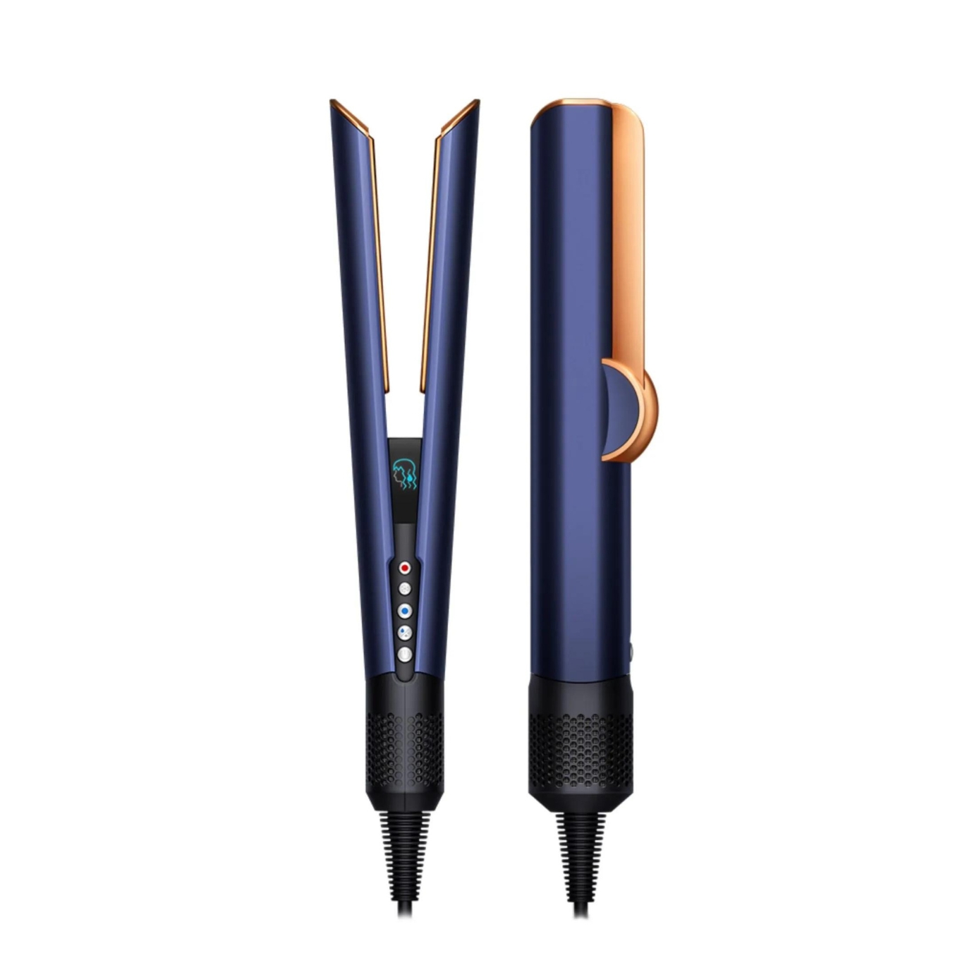 -דייסון-צבע-כחול-פרוסי-נחושת-Dyson-Airstrait-Blue
