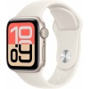 Apple Watch SE 3 GPS צבע שעון Starlight Aluminium צבע רצועה Starlight Sport Band - גודל M/L